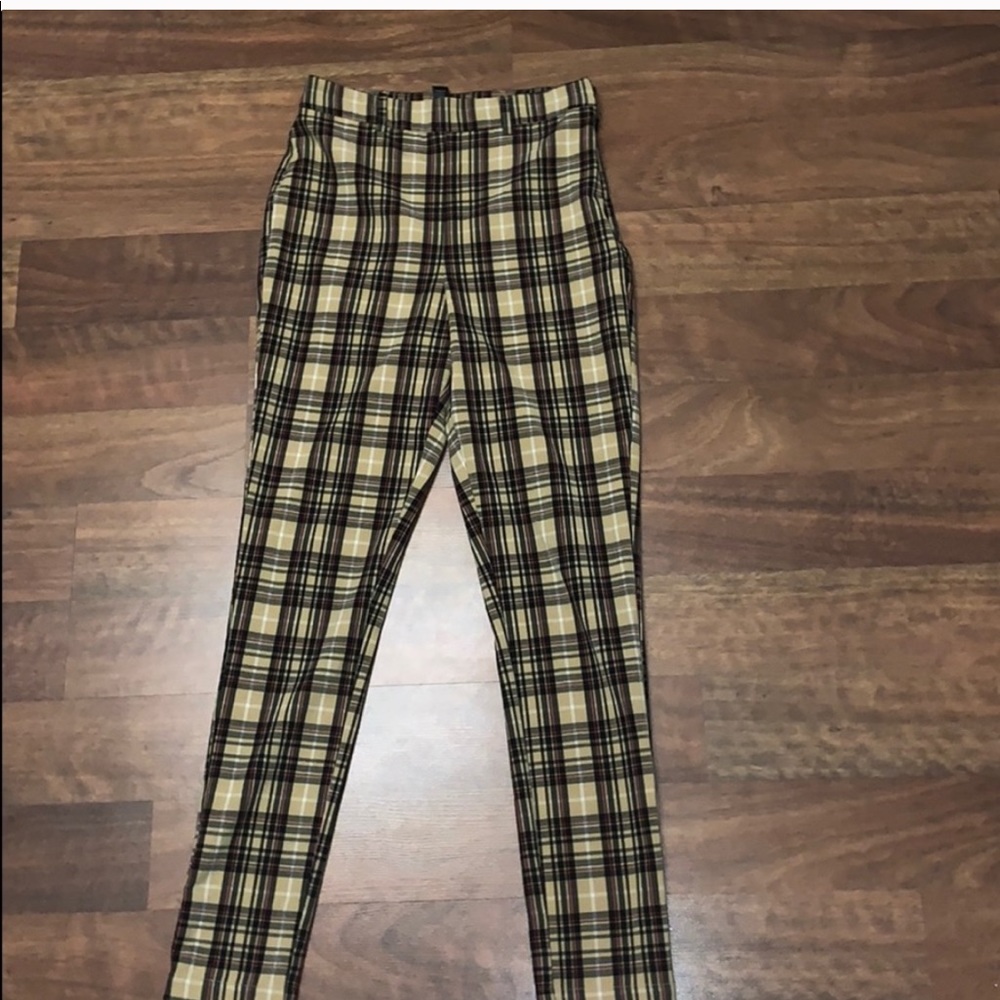 Forever 21 plaid pants